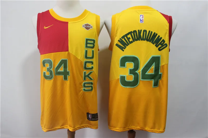 A+++ Качественная мужская футболка для взрослых#34 Giannis Antetokounmpo