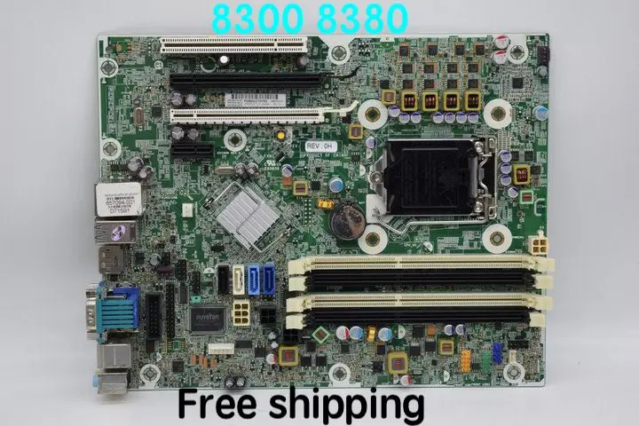 Carte Mère HP 657094-001 / 656933-001 REV 0E - Pour HP 8300 SFF (sans Plaque) - Occasion
