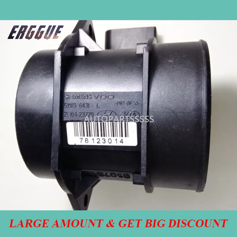 Original Refurbishment 28164-23720 5WK9643 5WK9643Z 2816425000 2816423700 2451091 For Hyundai Kia Rondo Mass Air Flow Sensor | Автомобили