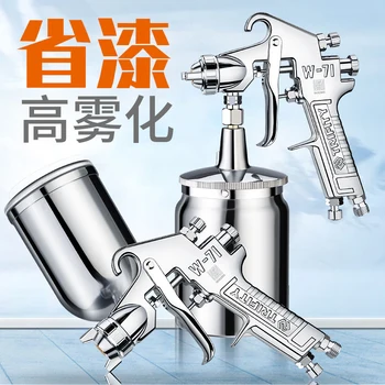 

Spray gun spray paint paint manual high atomization touch up tool furniture car small pneumatic special spray gun