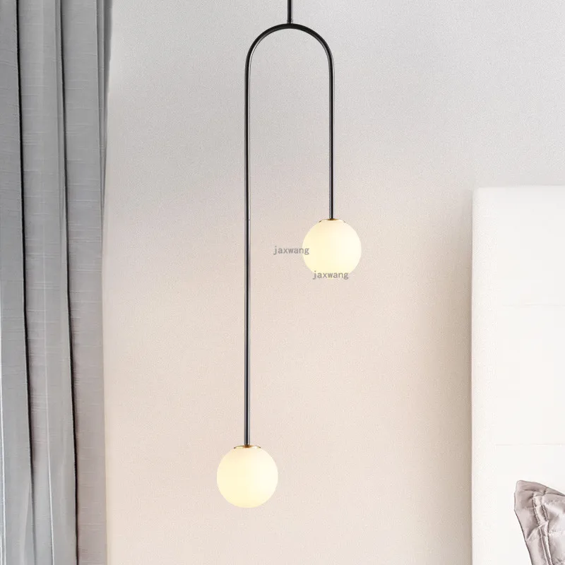 Modern LED Lighting Loft Pendant Lights Home Deco Living Room Glass Luster Dining Lamp Bedside Hanging | Лампы и освещение