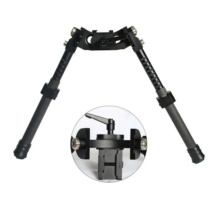 

Xhunter V10 Carbon Fiber Rifle Tactical Bipod Mount 6.5'' - 9" Adjustable Quick Release 20mm Picatinny Rail Hunting Accessories