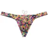 Tanga Traje de Baño Estampada 5