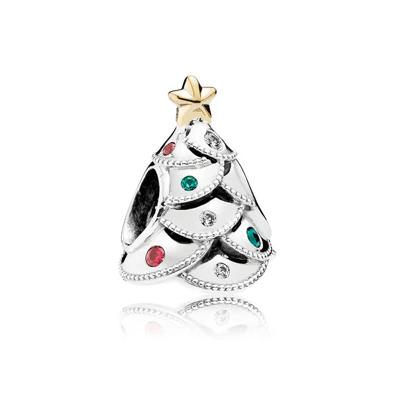 CodeMonkey Настоящее 925 Strerling серебряная подвеска с Санта-Клаусом подходит для оригинального браслета CodeMonkey Бусины DIY Ювелирные изделия для женщин