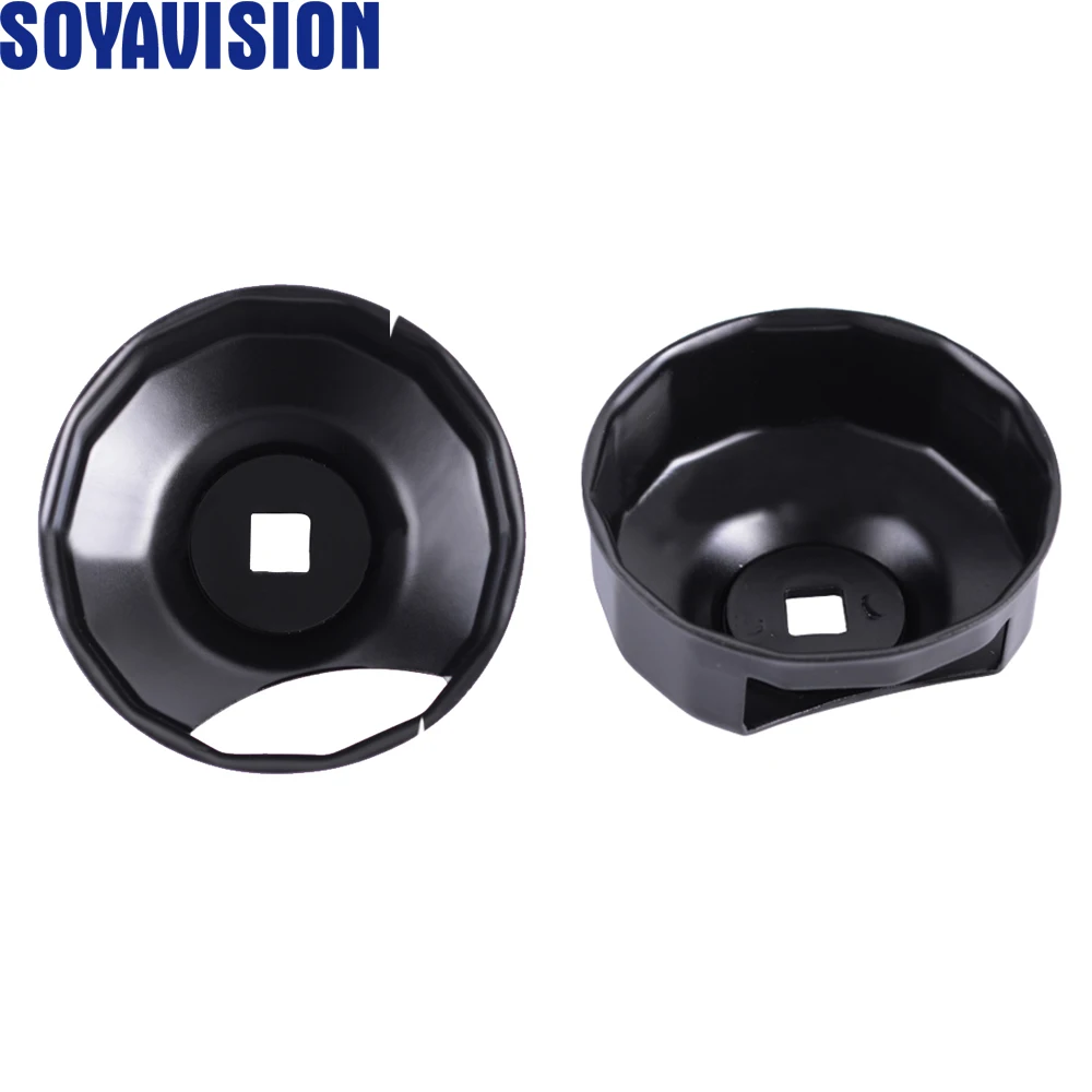 

High quality Motorcycle Black Steel 76mm End Cap Style Oil Filter Wrench Motorcycle Accessories Parts 1PC