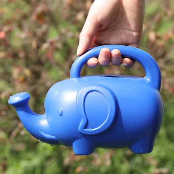 

Plastic Material Watering Kettle Cartoon Elephant Shape Watering Kettle Sweet Beach Sprinkler Small Hole Portable