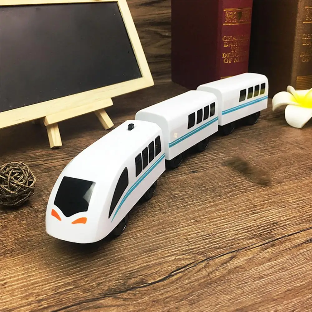 wooden freight train