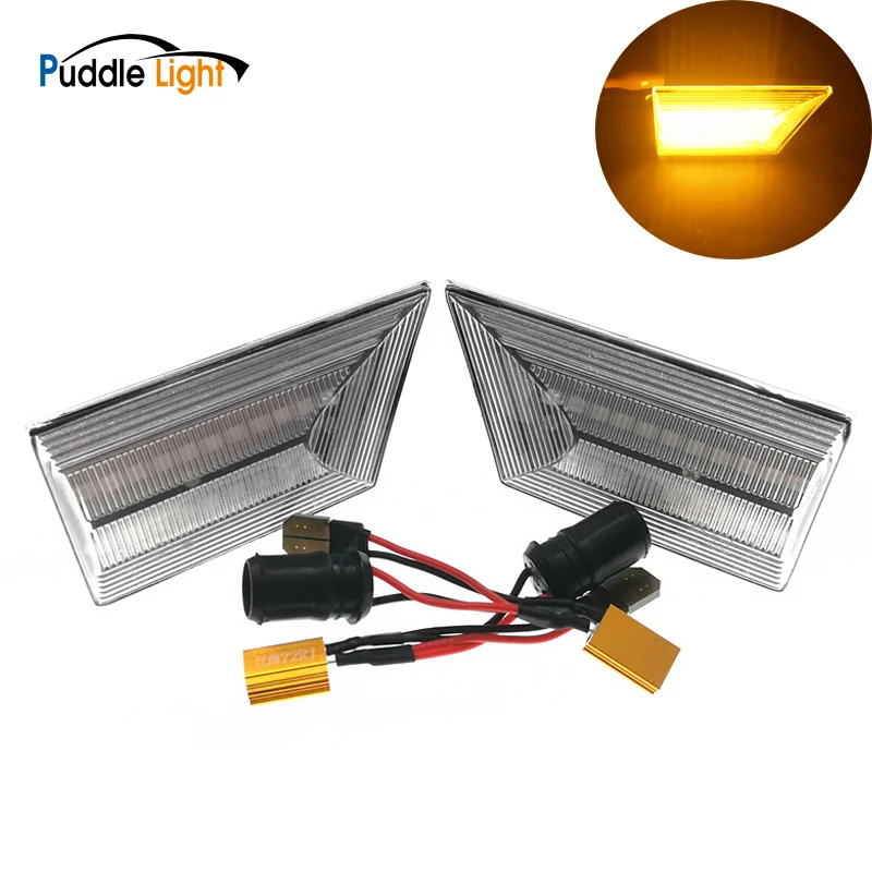 

1 Set Led Dynamic Side Marker Turn Signal Light Flowing Sequential Blinker For Opel Vectra C Signum Number Lamp
