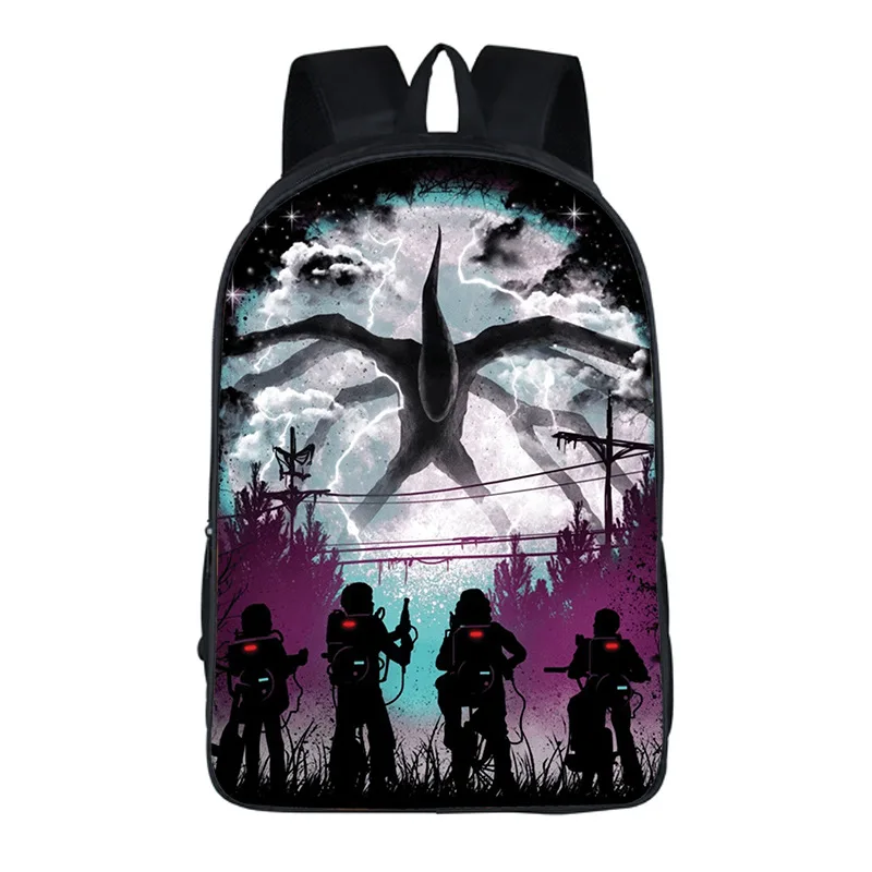 Plecak Mochilas странные вещи 3 рюкзак сумки для ноутбука Sac Dos 3D мужские школьные сумки Kpop для девочек-подростков сумки для книг
