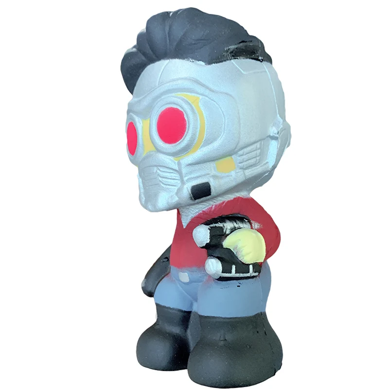 discount Kawaii Marvel Star-Lord Squishy Slow Rising Cartoon Doll Soft Squeeze Toy Stress Relief Creative Fu
