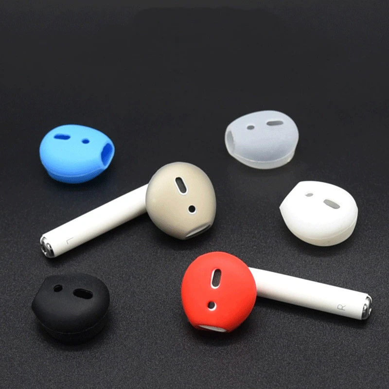2 шт./пара In-Ear вкладыши для Airpods беспроводной Bluetooth iPhone 4S 5 6 7 наушники амбушюры