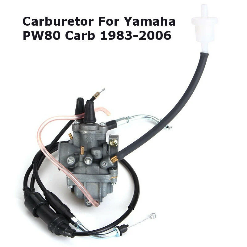 Карбюратор дроссельной заслонки топливный фильтр для 1983 2006 Yamaha Pw80 Байк