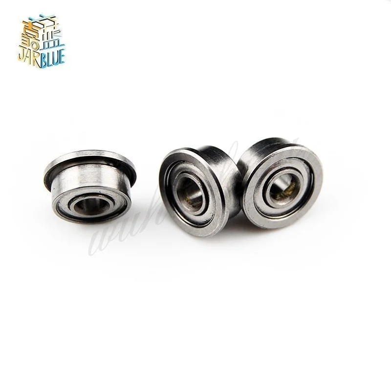 Mr105zz 604zz 606zz 608zz 623zz 624zz 625zz 626zz 635zz 685zz 698zz Deep Groove Ball Bearing Flanged Pulley Wheel 10pcs ball bearings
