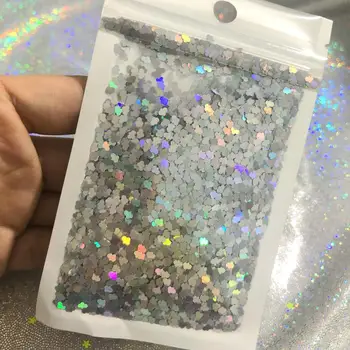 

Kawaii Cloud Glitter Holographic UV Resin Jewelry Fillings DIY Slime Decor Clouds Shape Sequins Handmade Craft Accessories