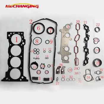 

2TR FOR TOYOTA HILUX III Pickup HIACE 2.7 2TRFE Metal Overhaul Gasket Engine Rebuilding Kits Full Set Engine Gasket 04111-75802