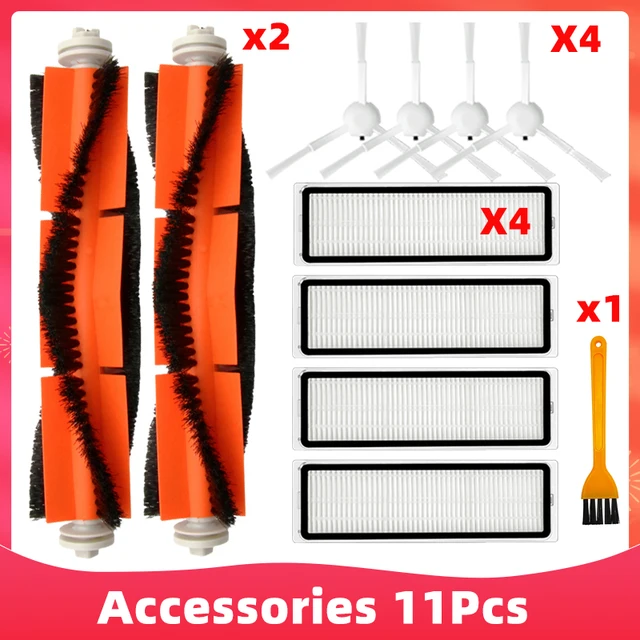 Main Side Brush Mop Cloths Hepa Filter For Xiaomi Dreame D9 Dreame Bot L10 Pro Trouver Robot LDS Vacuum-Mop Finder Spare Parts Set 15