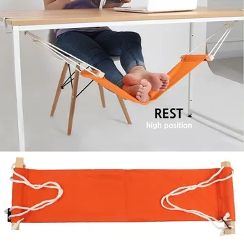 

Telescopic Footrest Foot Pad Foot Pedal Hammock Office Foot Rest Hammock Under The Desk Hammock Relieve Tired Telescopic Ride