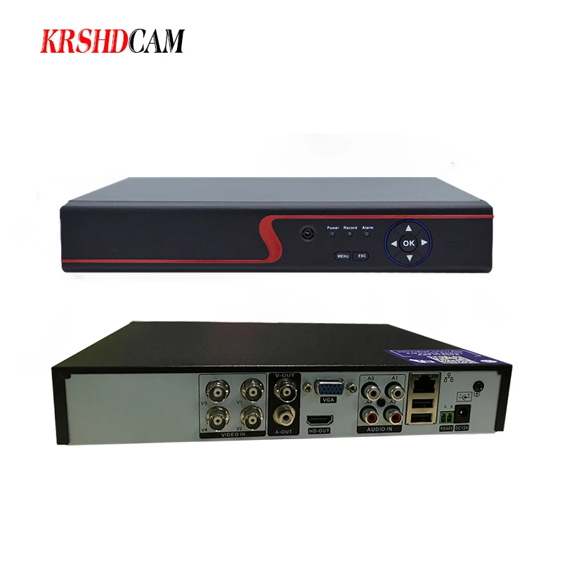 4CH CCTV система 4K DVR 5.0MP AHD камера наружная безопасность Водонепроницаемая с