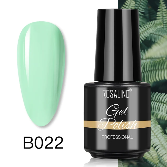 ROSALIND Gel Nail Polish 7ML Matte Base Top Coat For Soak Off Gel Polish UV LED Gel Semi Permanent Varnishes Design Nail Art SLA-B022