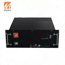 5KWH 51.2V 100AH LiFePO4 Battery pack 48V 100AH  with RS485 communication Rack mounted Lithium Battery Pack