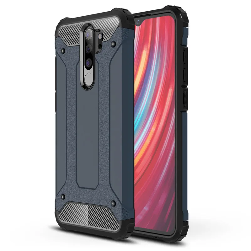 

For Xiaomi Redmi Note 8 Pro Case Note8 Pro Hard TPU Rugged Hybrid Armor Capa Protective Slim Back Cover For Redmi Note 8 (XX1221