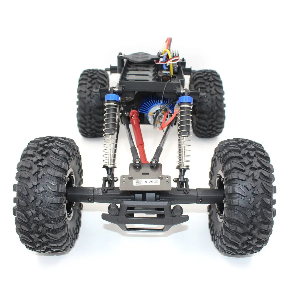 1:10 1072-SJ 2,4G 4WD матовый Радиоуправляемый гусеничный автомобиль с дистанционным управлением большая ножка Выкл-модель дорожного транспортного средства РТР игрушка для детей подарок
