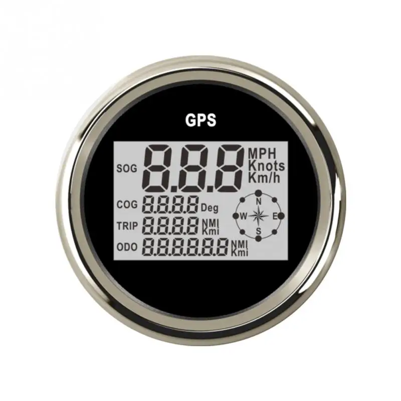 

Universal Auto Digital 85mm GPS Speedometer Odometer Gauge for Marine Car Truck Motor Waterproof