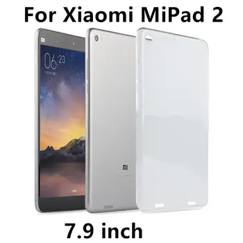 

Case For Xiaomi Mi Pad 2 Protective Shell Smart cover Transparent Leather Tablet PC For xiaomi mipad2 MiPad 2 PU Protector 7.9"