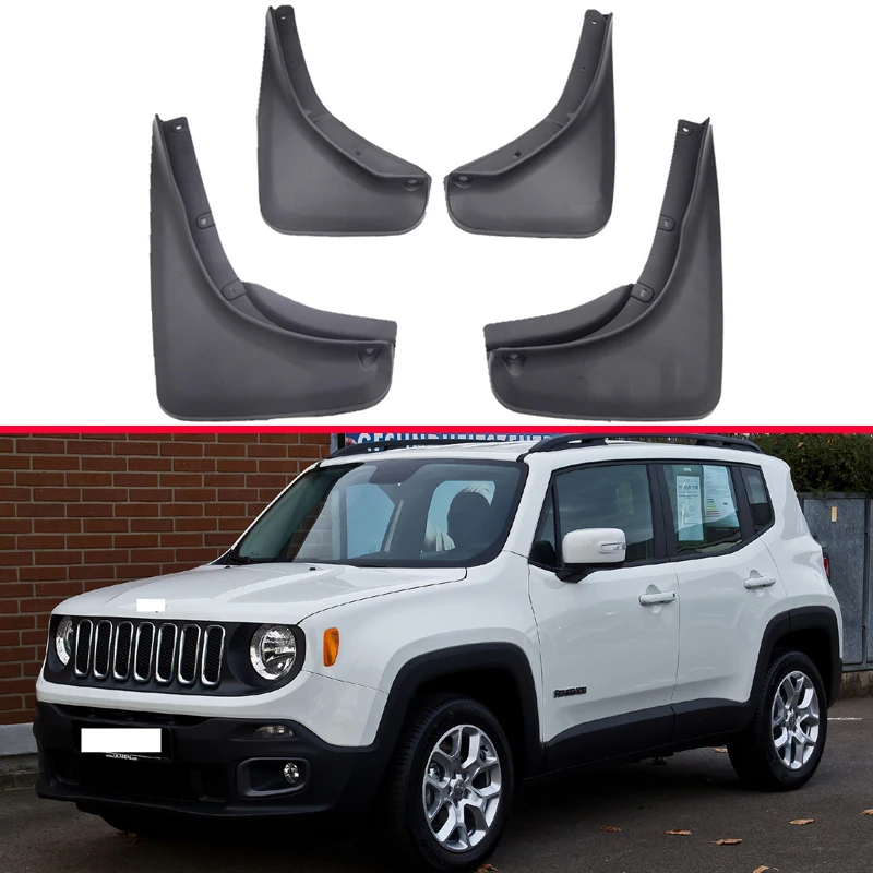 

Брызговики для Jeep Renegade 2015-2019, 4 шт.