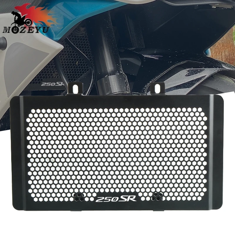 

New For CFMOTO 250SR 2020-2021 250 sr Motorcycle Radiator Grille Protector Grille Cooler Guard Cover aluminium Accessories