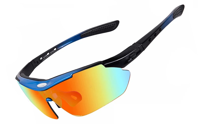 JLETOLI велосипедные очки поляризационные велосипедные очки Спорт на открытом воздухе, рыбалка солнцезащитные очки велосипед очки 99% УФ Защита 5 линз