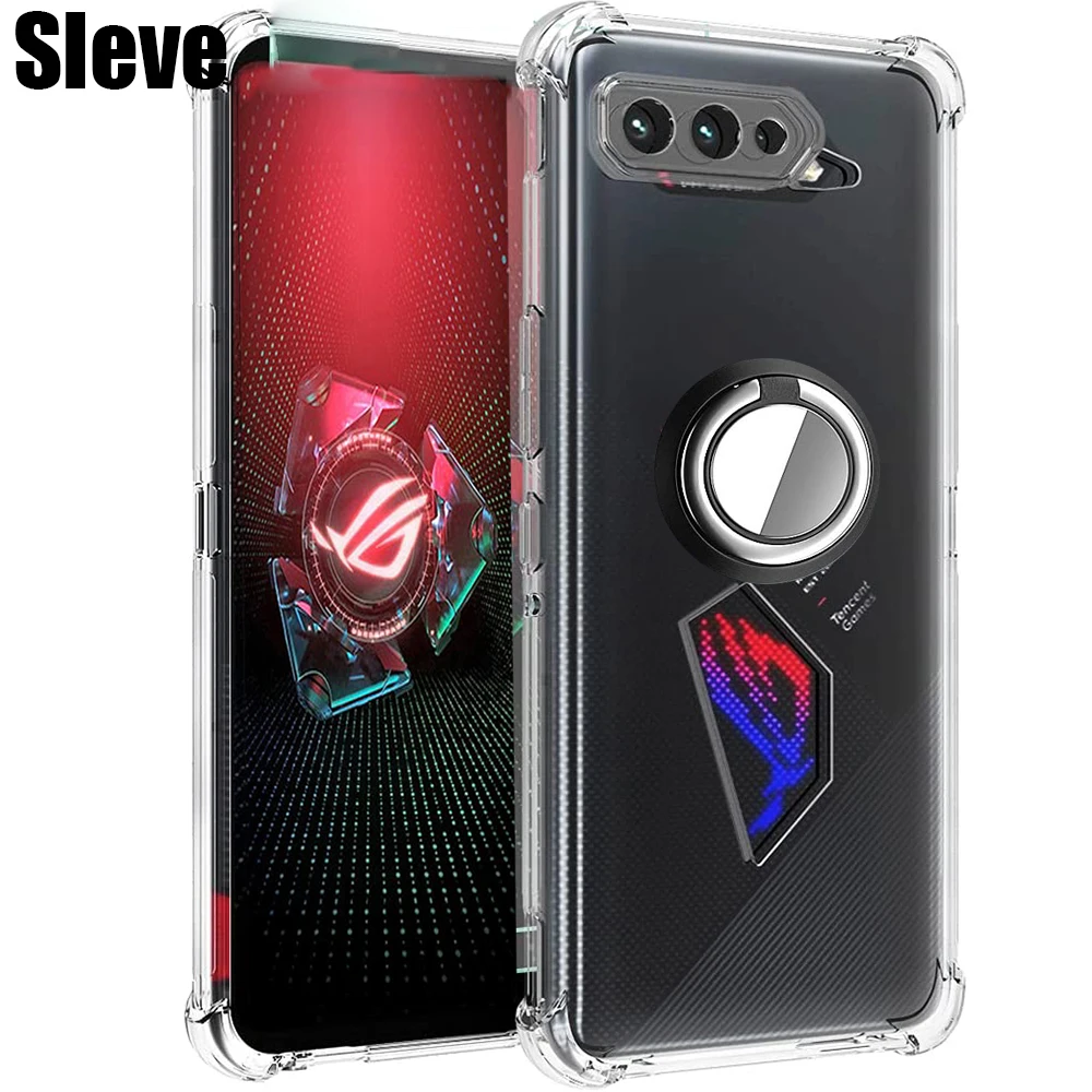 Custodia Ad Anello Per Rog Phone 6 5 Cover Antiurto Antiurto Per Asus Rog Phone 5 5 S Pro Zs673Ks Phone 2 3 Zs661Ks Strix Muslimex