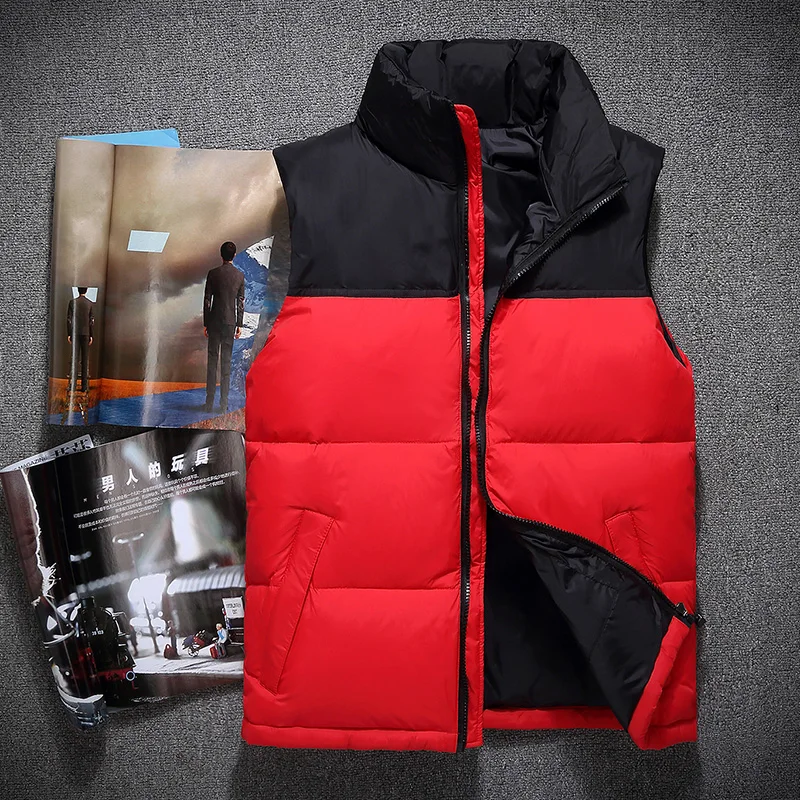 Men's down jacket vest men and women couple shoulder thick light board | Мужская одежда