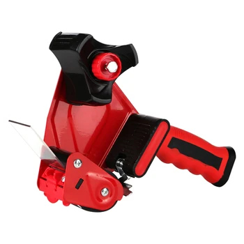 

Carton Machine Home Packaging Tape Dispenser Ergonomic Handheld Sealing Packer Holder Manual Cutter Durable Box Tool Portable