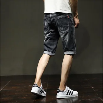 

2020 New Fashion Leisure Mens Ripped Short Jeans Brand Clothing Summer Cotton Shorts Breathable Tearing Denim Shorts Male #6812