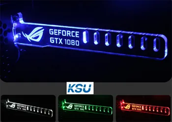 

Graphics card support bracket bending resistance led Breathing lamp Stand Mounting Suitable for mini Graphic video card