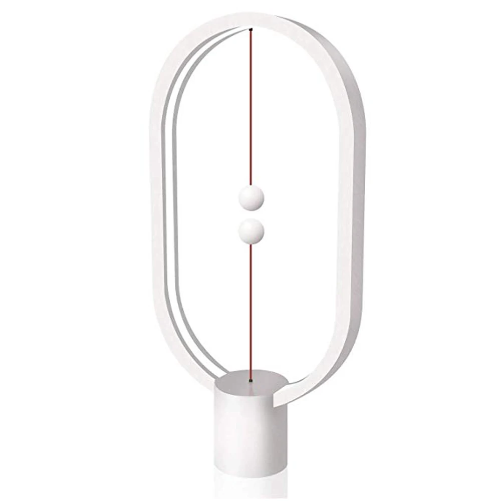 YUEWO Balance smart balance Warm Eye-Care LED Lamp magnetic switch table lamp bedroom creative hanging ball night light