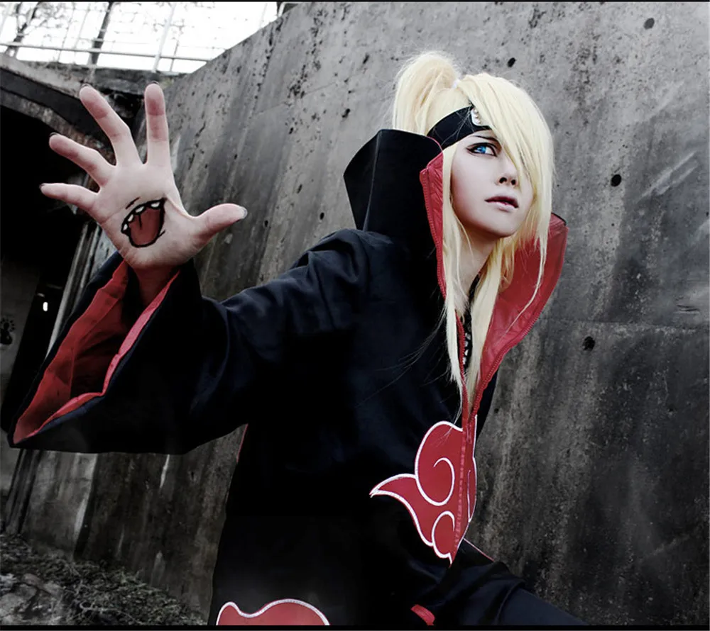 Наруто Косплей Костюм Yondaime Hokage Namikaze Минато униформа плащ Какаси учителя шесть