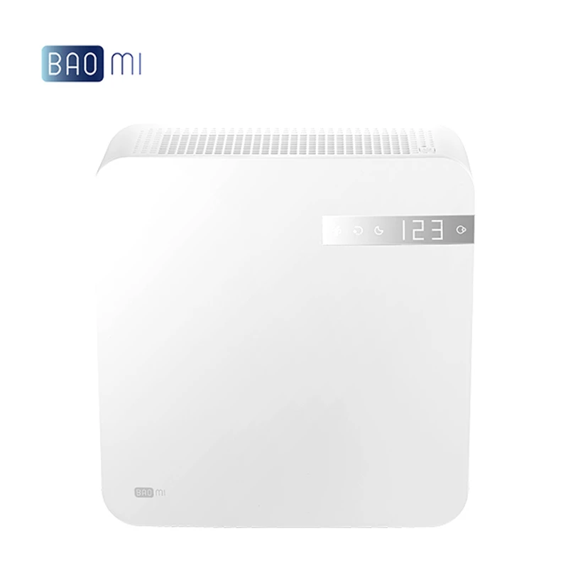 BAOMI 2 Generation Pro очиститель воздуха в дополнение к Aldehydes Подержанный дым PM2.5 отрицательный ионный кислородный бар немой для дома