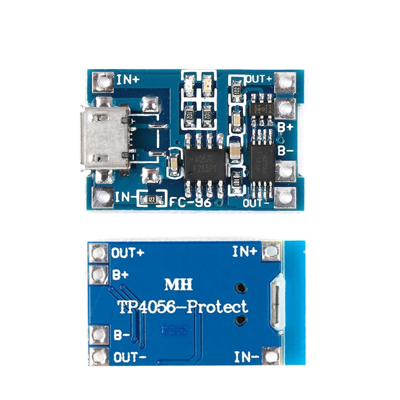 5 шт. Micro USB в 1 а 18650 TP4056 модуль зарядного устройства литиевой батареи зарядная