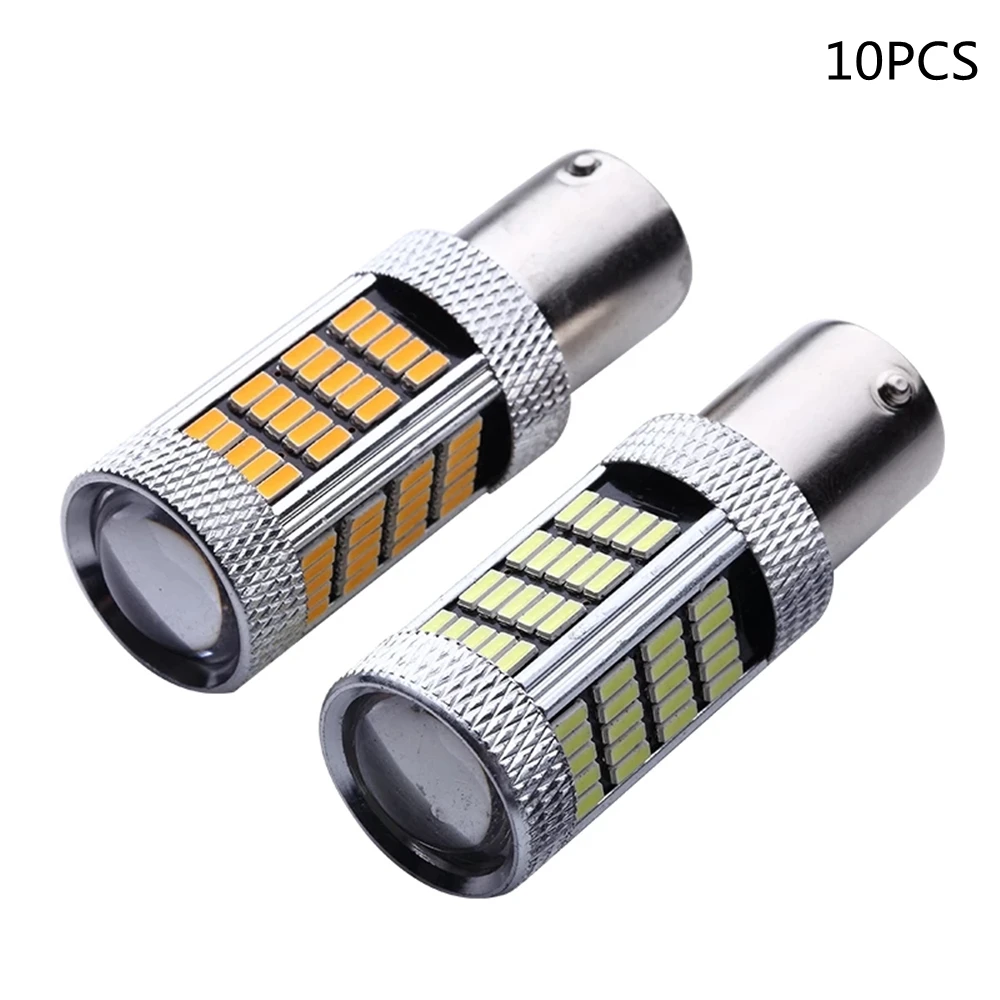 

10 шт. BA15S P21W 1156 4014 92smd 1157 BAY15D BAU15S светильник заднего хода s сигнал поворота светодиодная Автомобильная задняя лампа стоп светильник s Автомобильные дневные фонари