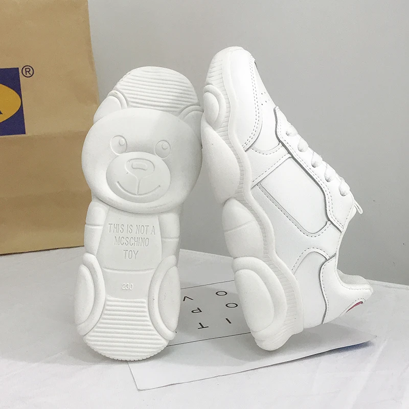 

Fashion Women's Shoes Vulcanize Shoes Spring New Casual Classic Solid Color PU Leather Shoes Women Casual White Shoes Sneakers