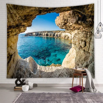 

Landscape Animal Tapestry Wall Hanging Tapestries Wall Blanket Wall Art for Living Room Home Decor, 150x110/ 150x130/ 150x200cm