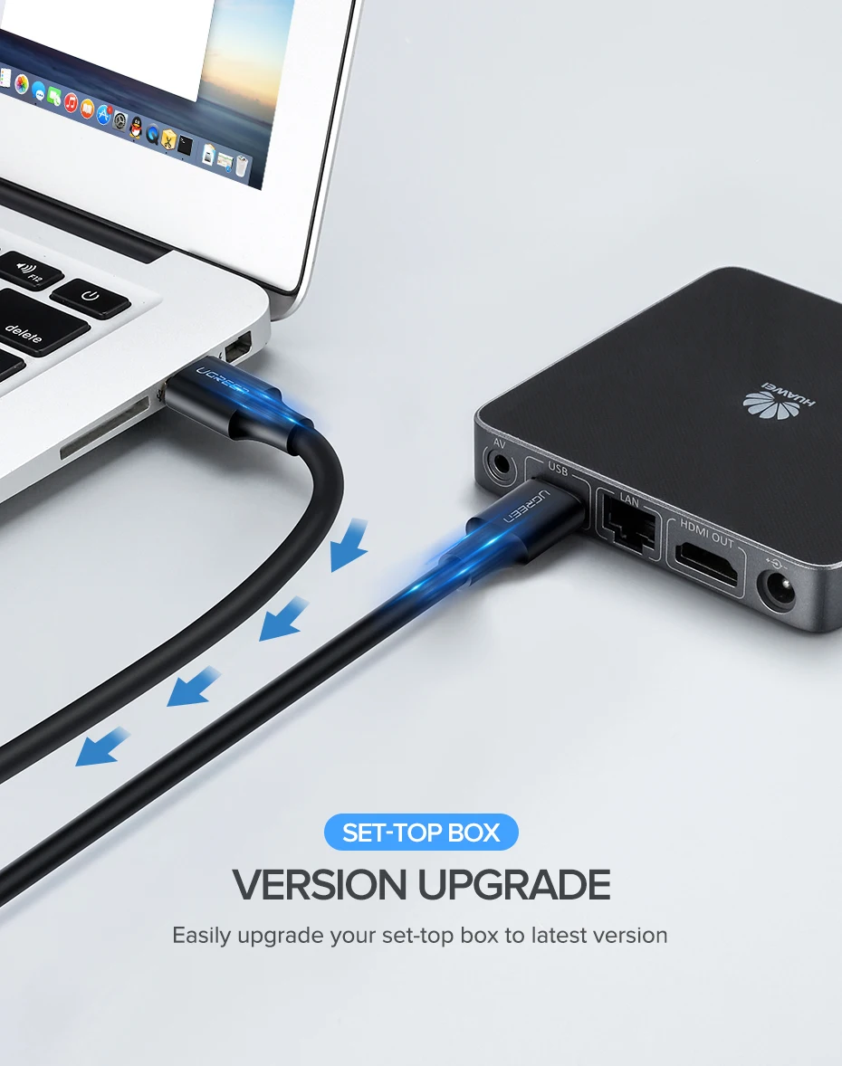 Ugreen USB-USB кабель-удлинитель Тип A папа-папа USB 3,0 2,0 удлинитель для радиатора жесткого диска Webcom USB 3,0 удлинитель кабеля