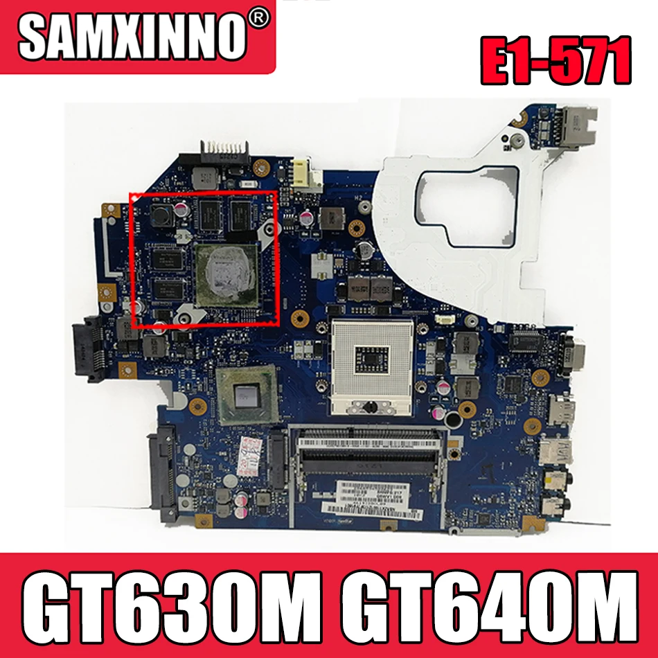 LA-7912P для ACER E1-571 E1-571G V3-571 V3-571G Материнская плата ноутбука Q5WVH HM77 GPU GT630M GT640M 100% тесты
