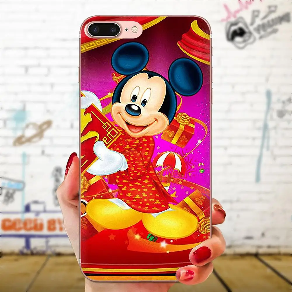 Новогодний мягкий протектор мыши для Xiaomi Redmi Mi 4 7A 9T K20 CC9 CC9e Note 7 9 Y3 SE Pro Prime Go
