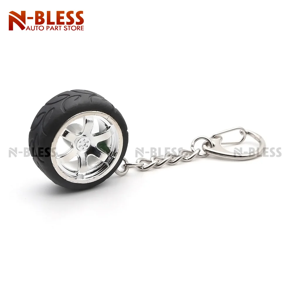 Car Keychain Wheel Hub  (9)