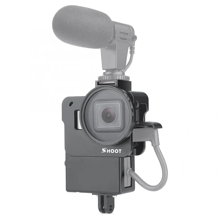 Защитный чехол-рамка для GoPro Hero 7 6 5, Черная защитная рамка для экшн-камеры Go Pro Hero 7 6 5, аксессуары