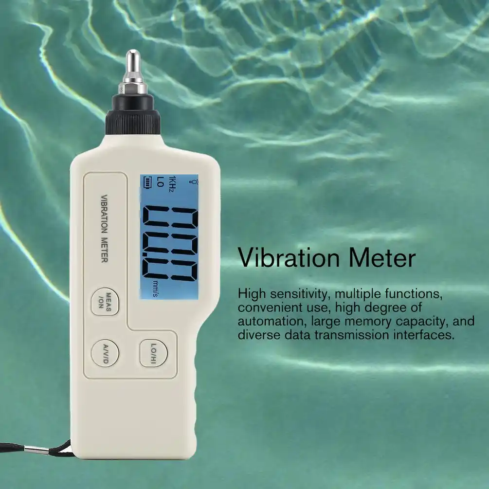 handheld digital vibration meter analyzer vm-63a vibrator tester