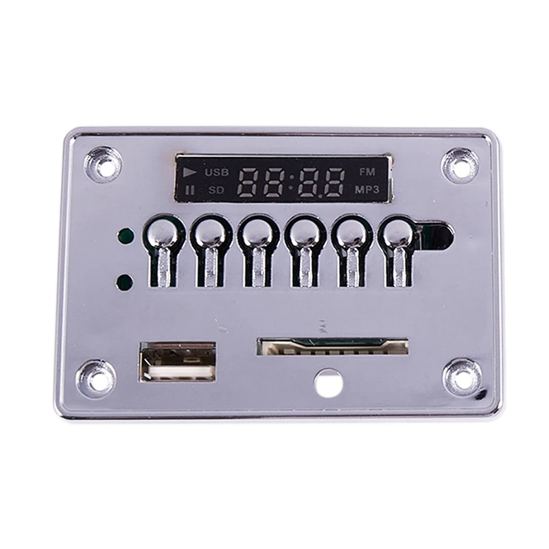 12 В Автомобильный Usb MP3-плеер встроенный Bluetooth Hands-Free Mp3 декодер USB/TF/радио/AUX автоматический переключатель